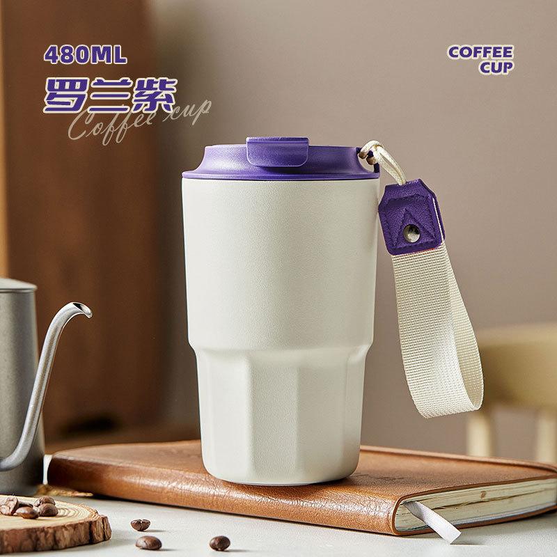 Water bottle111 stainless steel coffee cup high value girl accompanying portable thermos cup premium gift water cup