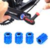 Crank Installation Tool with Wrench Remove Install Crank Arm Adjustment Cap for Shimano HollowTech XT Bike Repair Tools