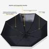 8 Fold Automatic Umbrella Rain Proof Thickened Sun Umbrella UV Protection Dual Use Protection Pocket Parasol Travel Essential