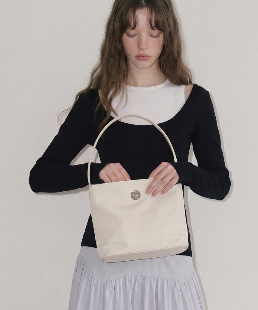 Iroco Mug Nylon Bag_Cream