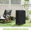 Cooler Covers Outdoor Waterproof Swamp Cooler Cover Outdoor Portable Protector Storage Shade For Summer Outside Sun Fence Patio