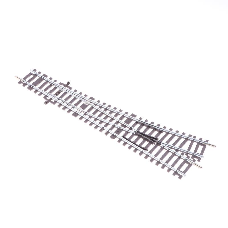 Ho Scale 1/87 Model Train Track Ho Gauge Railroad Track Straight Curved Switch Track For Diorama Sand Table Diy Scenery Layout