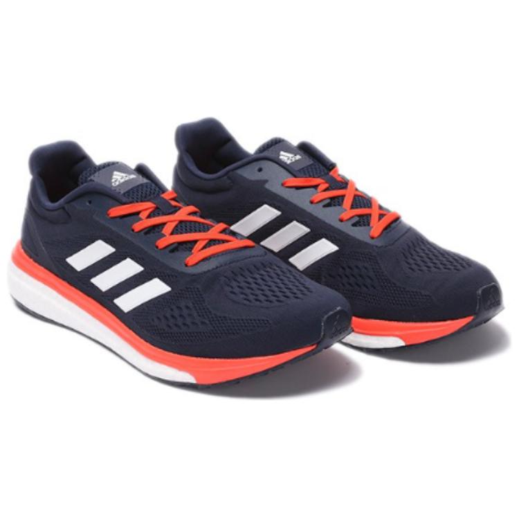Adidas Response Lt Comfortable Versatile Non-Slip Durable Low-Top Running Shoes Men Sneakers Blue BB3421