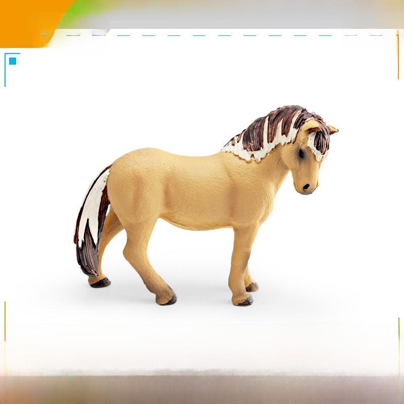Animal Nature Pvc Wild Horse Model For Childrens Educational Toy