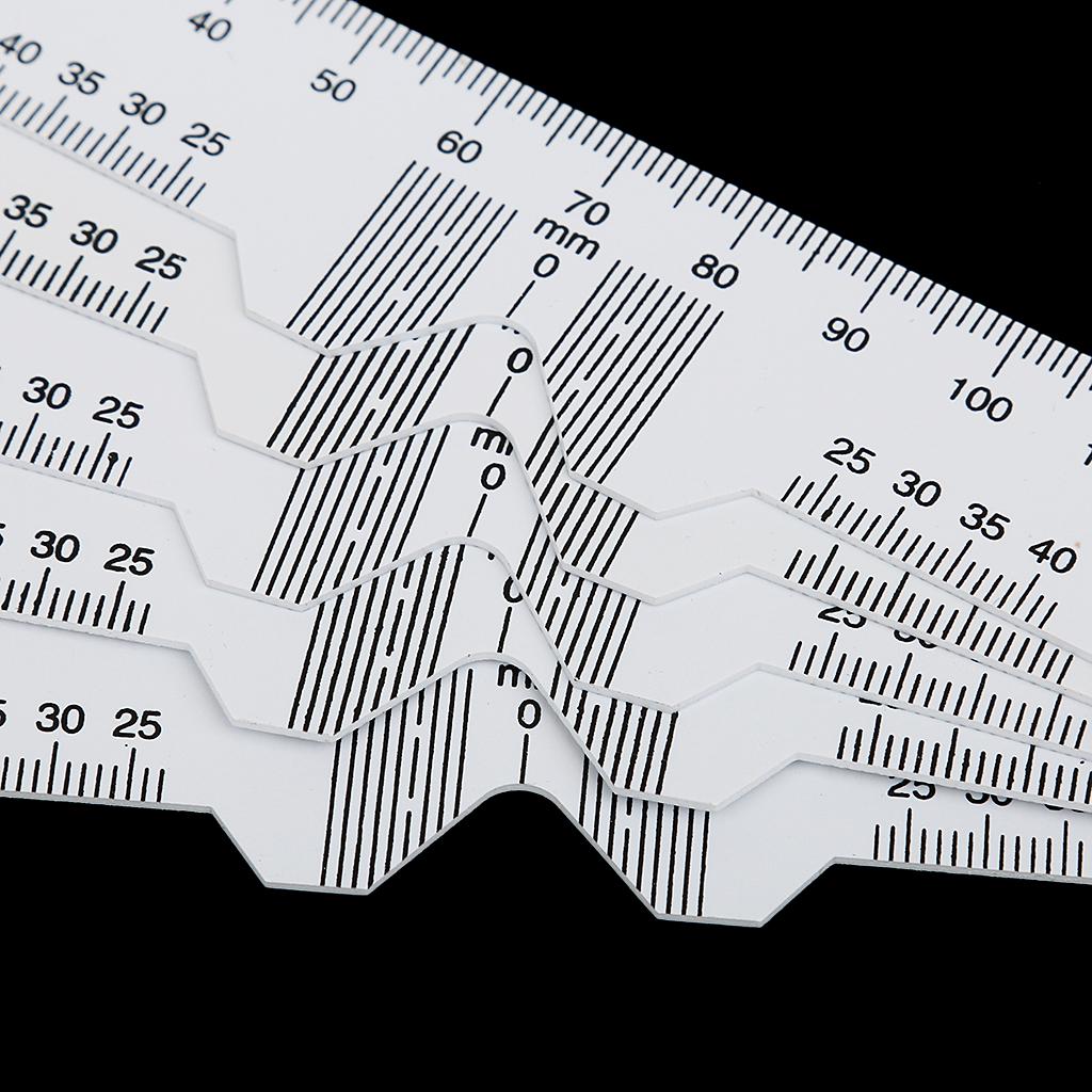 Buy Optical Pupil Distance Ruler Ophthalmic PD Foreign Soft at ...