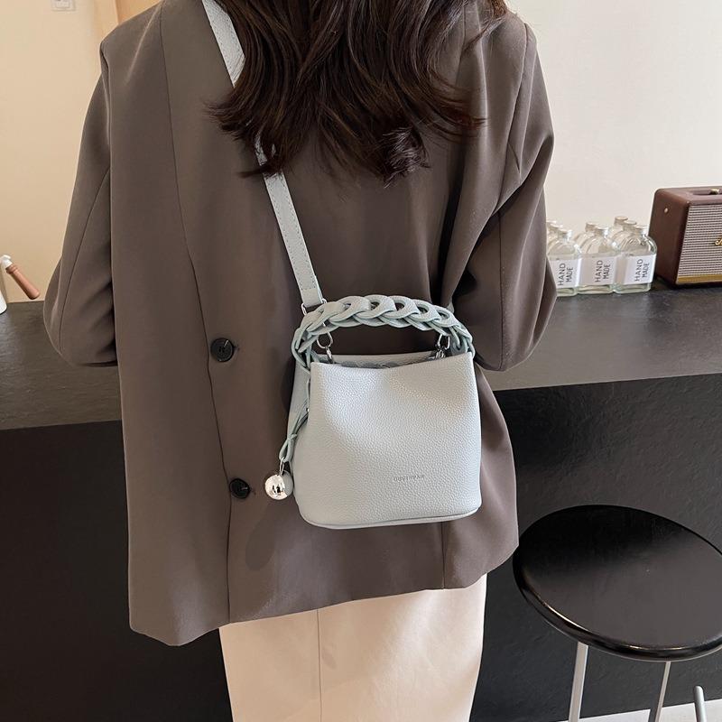 Mode Eimertasche Sommer neuer Trend Textur Damen Umhängetasche beliebt Schultertasche