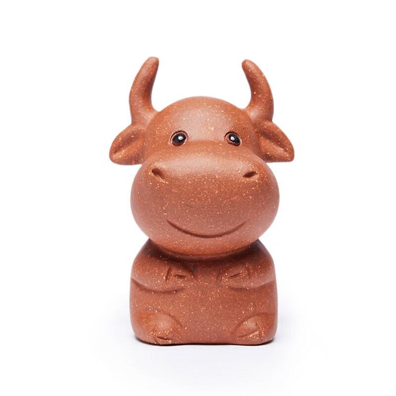 Zisha Clay Cute Ox Tea Pet