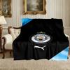 1pc Manchester United Manchester City Blanket, Super Cozy Printed Home Blanket, All-Season Warmth