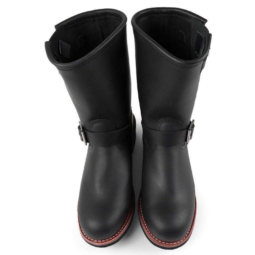 Fashion Boots Engineer Boots Hornet High HORNET HI Long Length Black [Avirex]