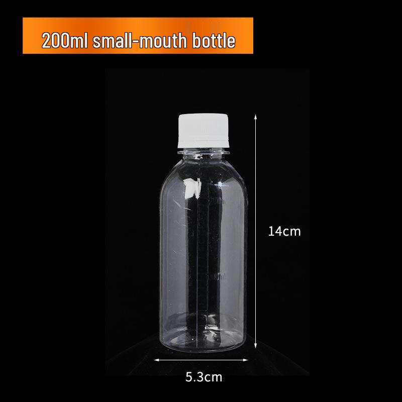 Food Grade PET Polyester Bottle with Tear-off Cap, 100ml/500ml