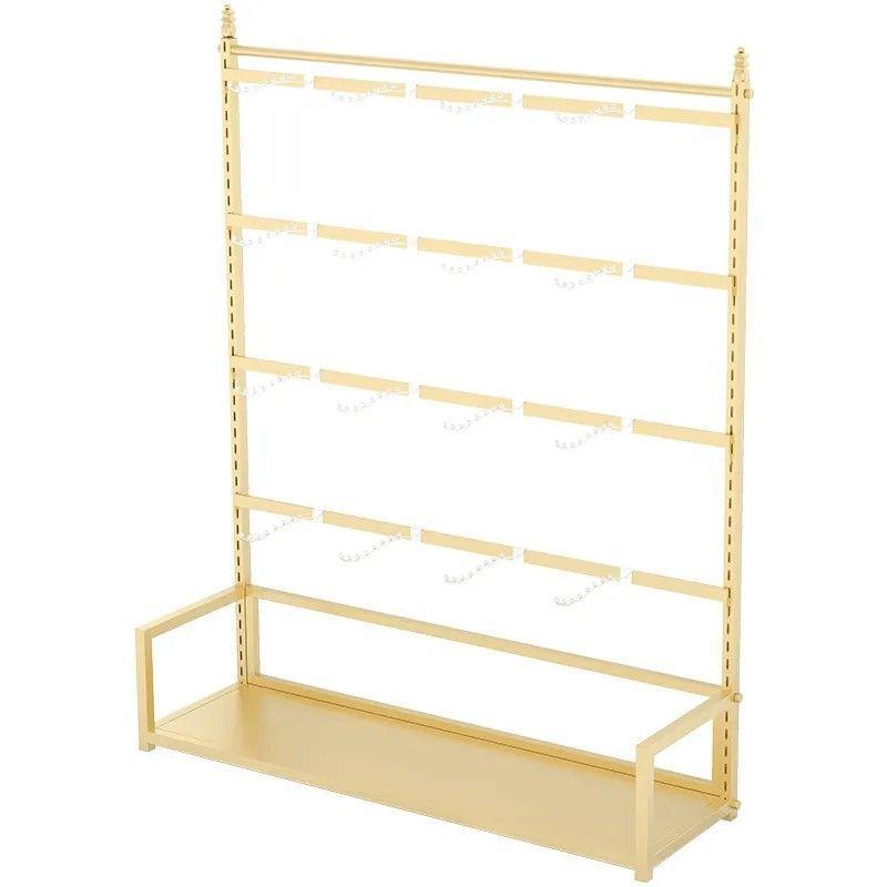 Víceúrovňový nastavitelný stojan na vystavení pantoflí a bot pro supermarkety a nákupní centra