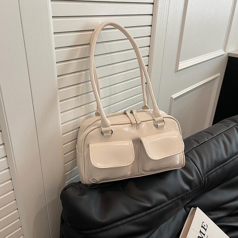 

Niche underarm bag women s summer new fashion tote bag versatile large-capacity commuter bag batch белый