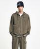 Supra Garment Dyed Zip-Up Hoodie Set (Khaki)