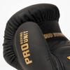 StormCloud Boxing Pro Echte Leder Boxhandschuhe Schwarz/Gold 12oz