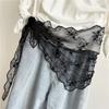 New Women's Lace Belt Triangle Scarf Hem Skirt Waist Seal Waist Versatile Silk Decorative Pants Fashion Trend