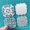 4pcs/lot Layered Frame Metal Cutting Dies Scrapbooking Stencil Die Cuts Card Embossing Photo Album Template Mold Decoration Craft