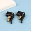 2-In-1 Deflated Schrader/Presta Valve Adapter Portable Tire Air Pump Nozzle Hose Tire Inflator Chuck Inflatable Pump Connector