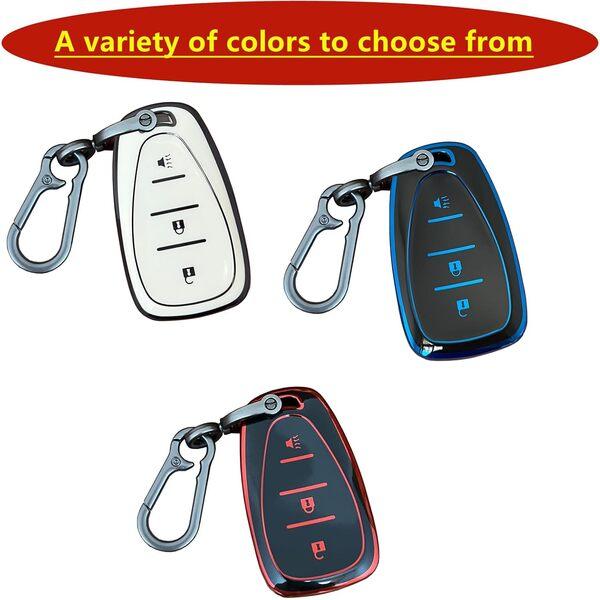 AIOEUOIA Key Fob Shell Keyless Entry System for Chevrolet Spark Traverse Equinox Trailblazer Tra