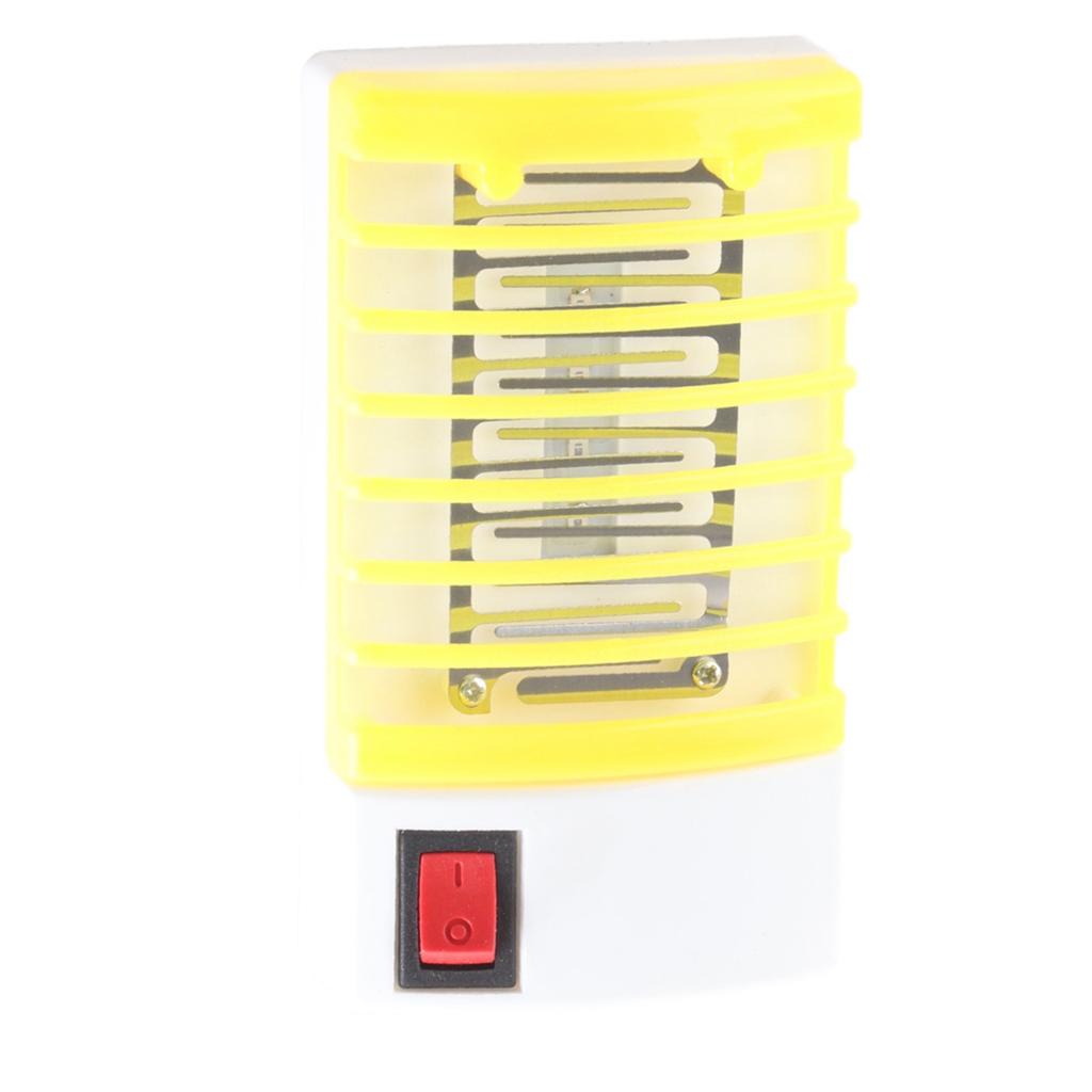 Uccidi Zanzare USB LED Luce Mosche Insetti Zapper Trappola Raccoglitore Lampada Interno Arancione