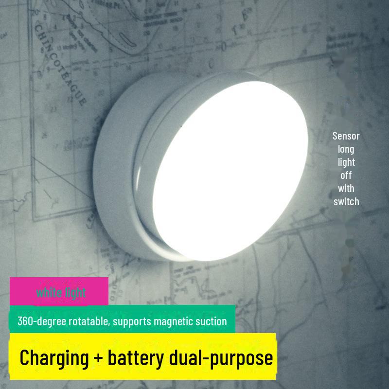 Voice-Controlled LED Night Light with Motion Sensor for Home