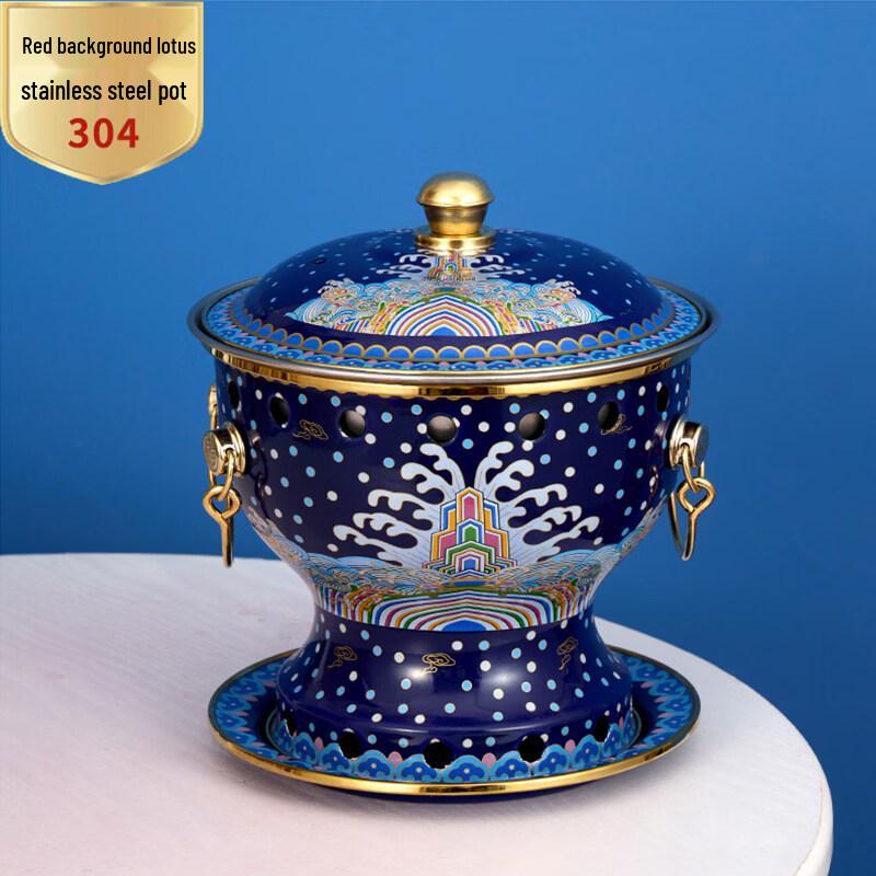 Yuzhu Mini Copper Hot Pot with 304SS Inner Pot