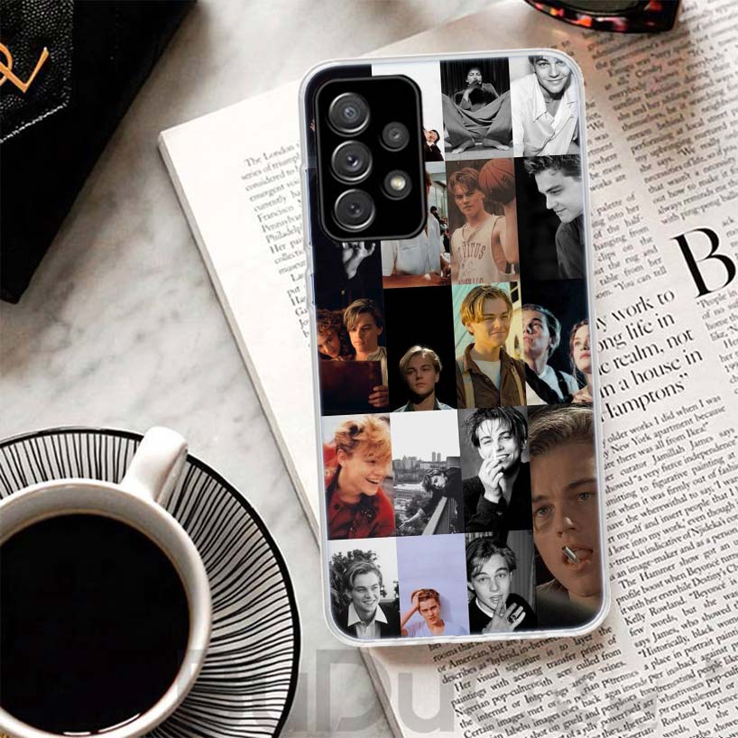 

Leonardo Dicaprio Young Phone Case For Samsung Galaxy A15 A14 A54 A13 A53 A12 A52S A55 A22 A23 A24 A32 A33 A34 A25 A35 A03S A04S Samsung A15