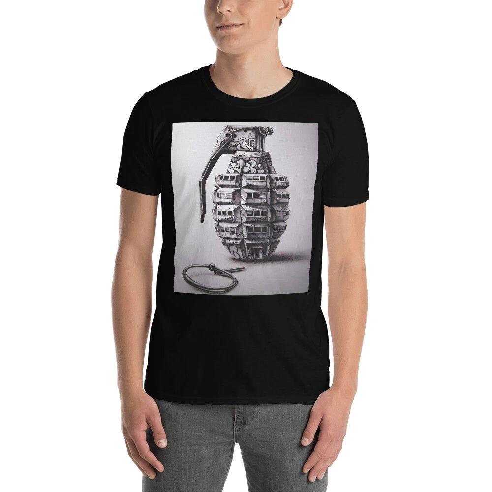 WAKE UP REACT WE ARE GOING ON THE WRONG WAY GRAPHIC Short-Sleeve Unisex T-Shirt S