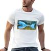 Route 66 Catoosa Balena Grande Balena Blu T-shirt Cotone Pacco T-shirt Per Unisex Unisex T-shirt Cotone Alta Qualità T-shirt