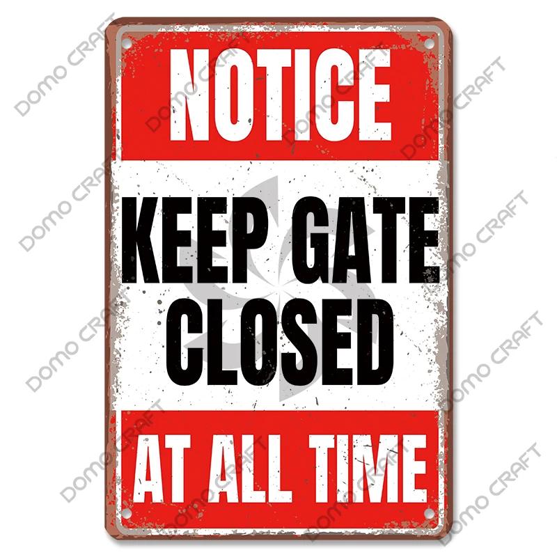 Blechschilder mit Warnung „CCTV“, Metallplakette, Hinweis „24-Stunden-Überwachungskamera“, Vintage-Poster, Metallplatte, Wanddekoration für Einkaufszentrum, Laden, Bar, Zuhause