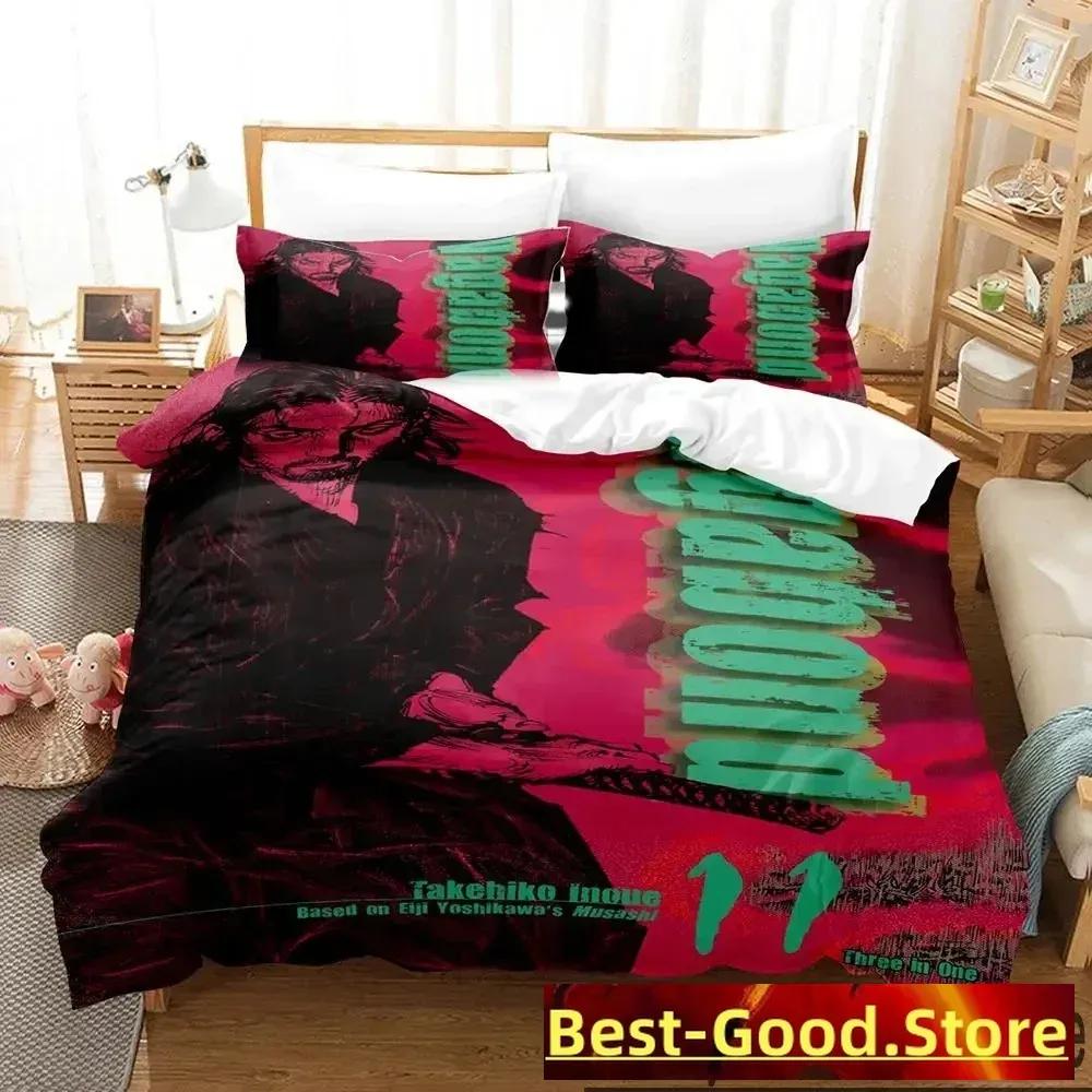 3D Print Vagabond Bedding Set Duvet Cover Bed Set Quilt Cover Pillowcase Comforter King Queen Size Boys Adult Bedding Set