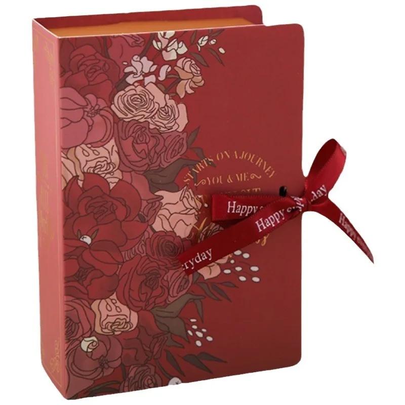 11/11/11Pcs Creative Book-Style Wedding Gift Boxes Candy Packaging Paper Baby Shower Party Favor Supplies Wholesale