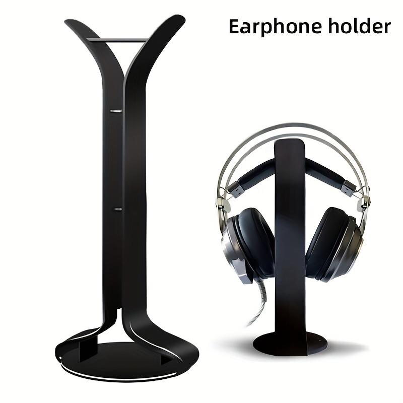 1pc Universal Headphone Stand, Flexible & Adjustable Fits All Sizes, Sleek Desk Organizer for Gaming, Office, Studio Headsets