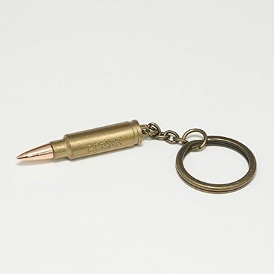 Sword Art Online Alternative Gun Gale Online GGO LLENN 5.7 X 28mm Bullet Metal Keychain