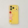Handmade Animal Bead iPhone16/15Pro/17ProMax Case with Invisible Ring Holder & Anti-fall Protection
