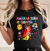 Manana Sera Bonito Shirt Funny Karol G Gift Black Cotton Unisex For Fans Unisex T-Shirt