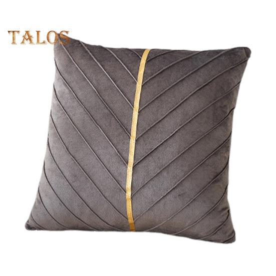 

Наволочка на декоративну подушку для дивана 18x18 дюймів, однотонна наволочка з потайною застібкою-блискавкою для дивана, ліжка, вітальні, домашнього декору 45x45cm темно-сірий