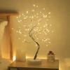 Artificial Pearl Tree Lamp 108 Leds Atmosphere Light Home Decor Bonsai Tree Night Light  Gifts