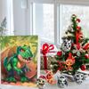 Christmas Advent Calendar 24 Days Toys Gift Box Dragon Ornament Calendar Christmas Tree Car Decoration Dragon Ornaments 2025