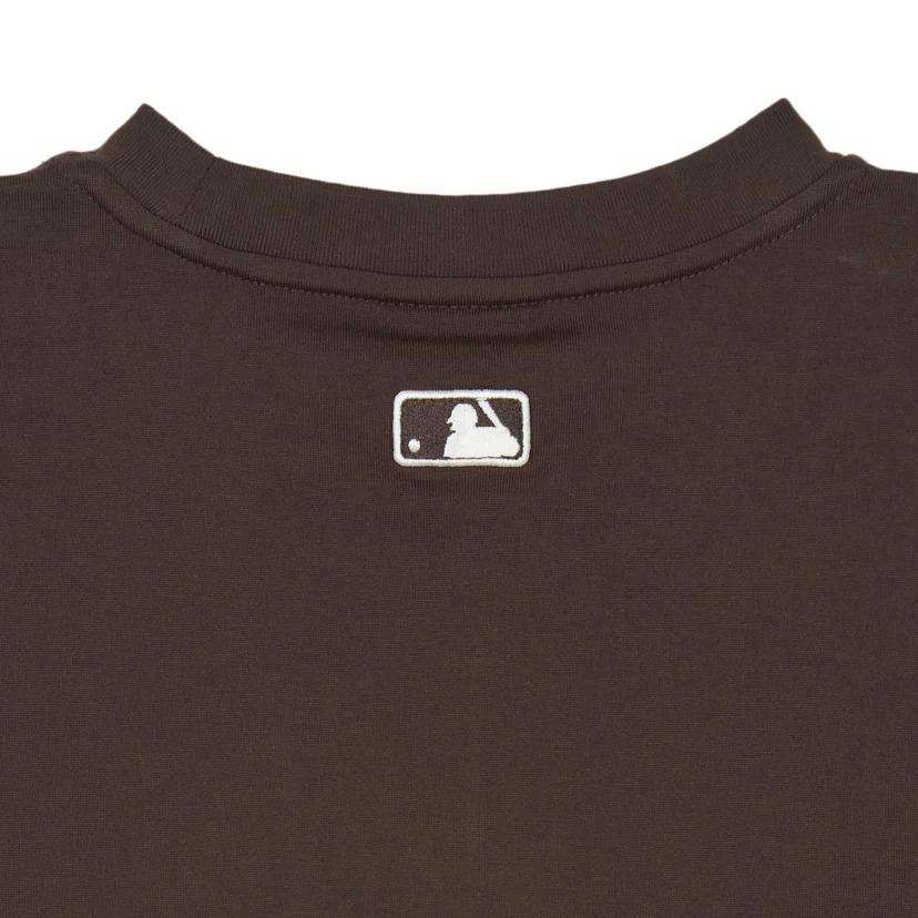 New MLB T Shirts Unisex Brown 3ATSB0243-13BRD