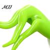 Easy Install Ornament Hook Green Elf Christmas Hanger, Holiday Hand Wall Hook, Space Saving Ornaments Display Holder for Hanging Baubles, Keepsake