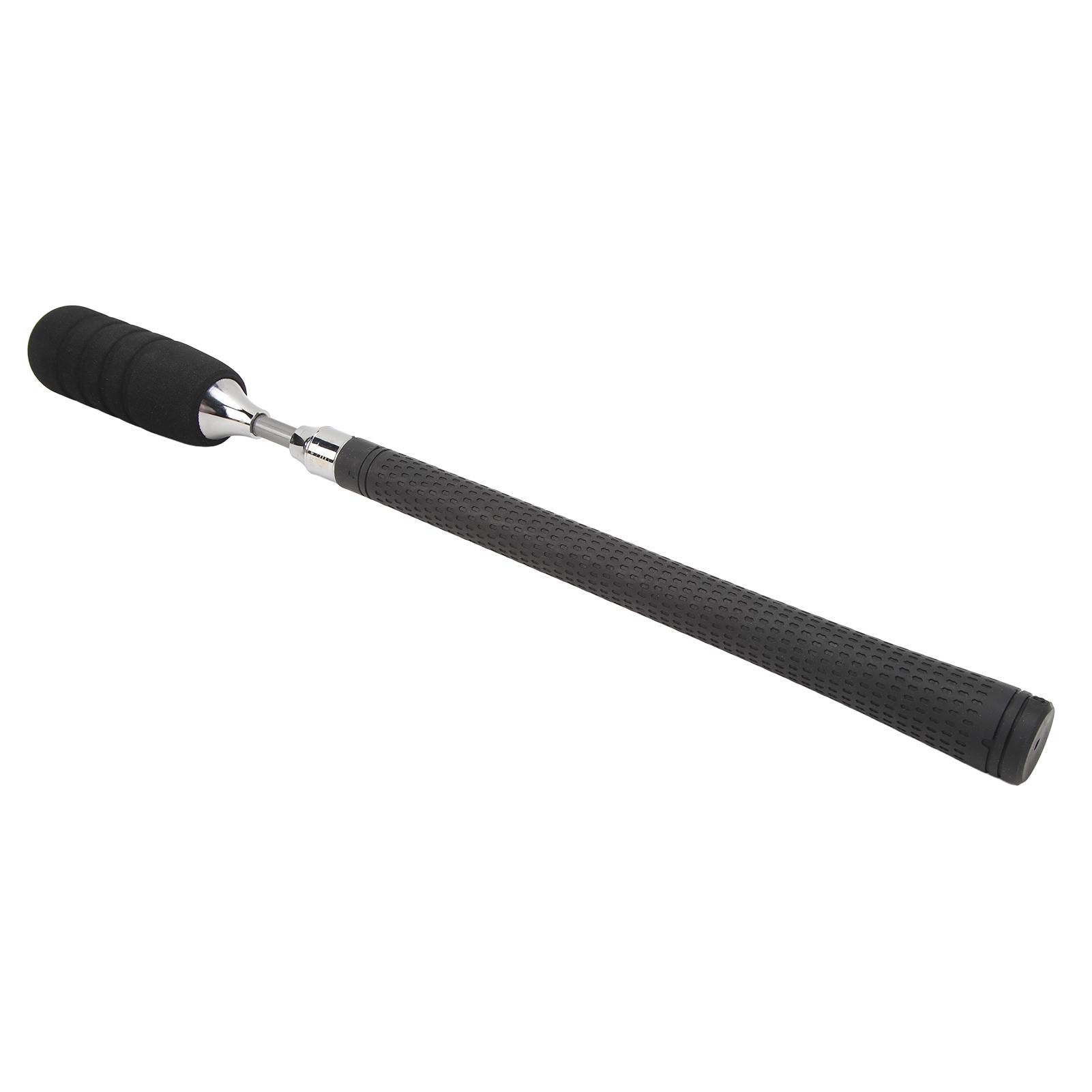 

Black Golf Telescopic Swing Stick Indoor Golf Swing Stick Golf Swing Practice Stick