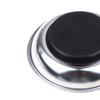 Stainless Steel Magnetic Trays Circular Rectangular Magnetic Parts Bowl Bolts Nuts Screw Storage Tray Metal Tool Holder Plate