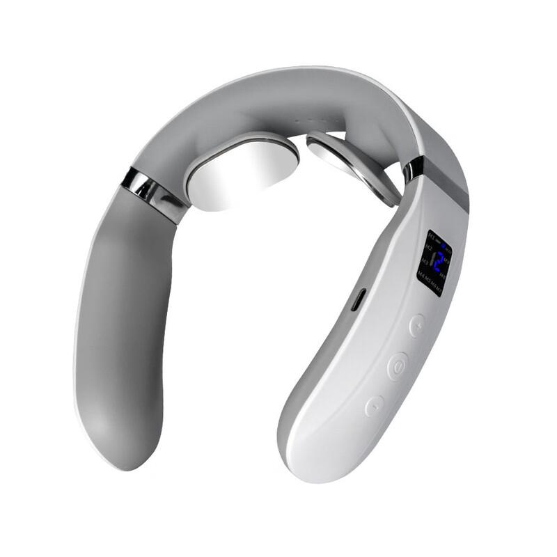 Longchan Smart Neck Massager with Heat & Pulse Therapy