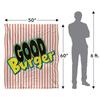Good Burger 3 Silky Colour Logo Supersoft Blanket