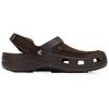 Crocs Classic clog Lightweight and comfortable Crocs Sandals Men's Dark Coffee