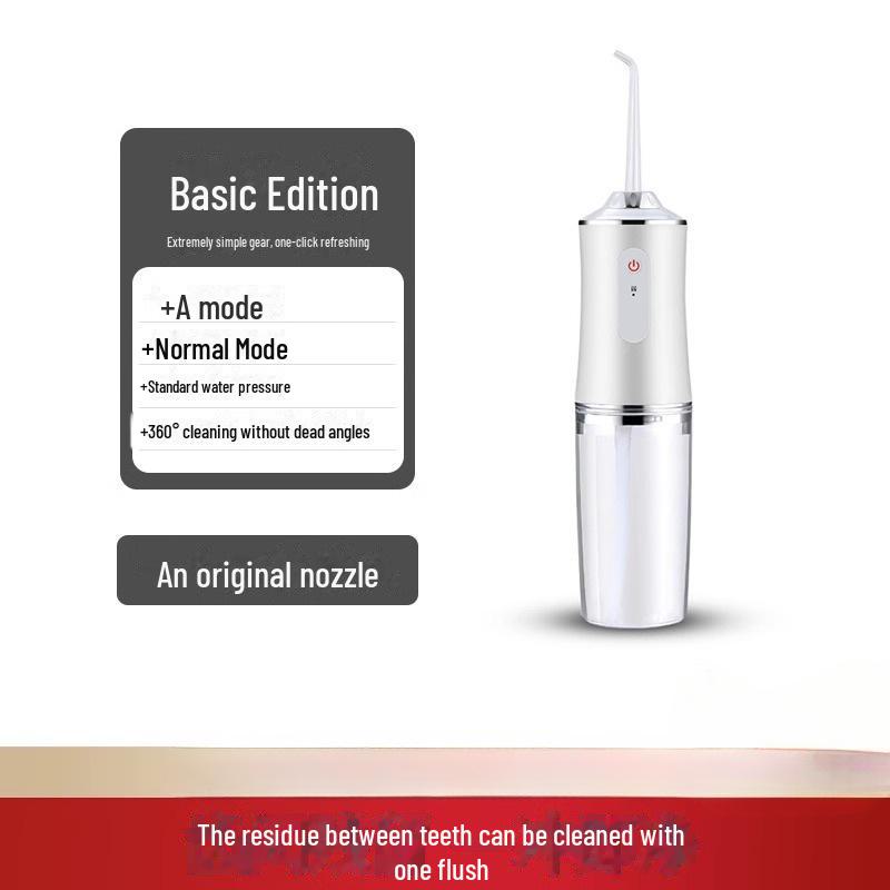 Portable Electric Oral Irrigator for Teeth and Orthodontics - Water Flosser for Children and Adults
