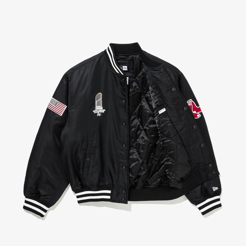 New Era Mlb Boston Red Sox World Series Champion Jacket Black 14742015