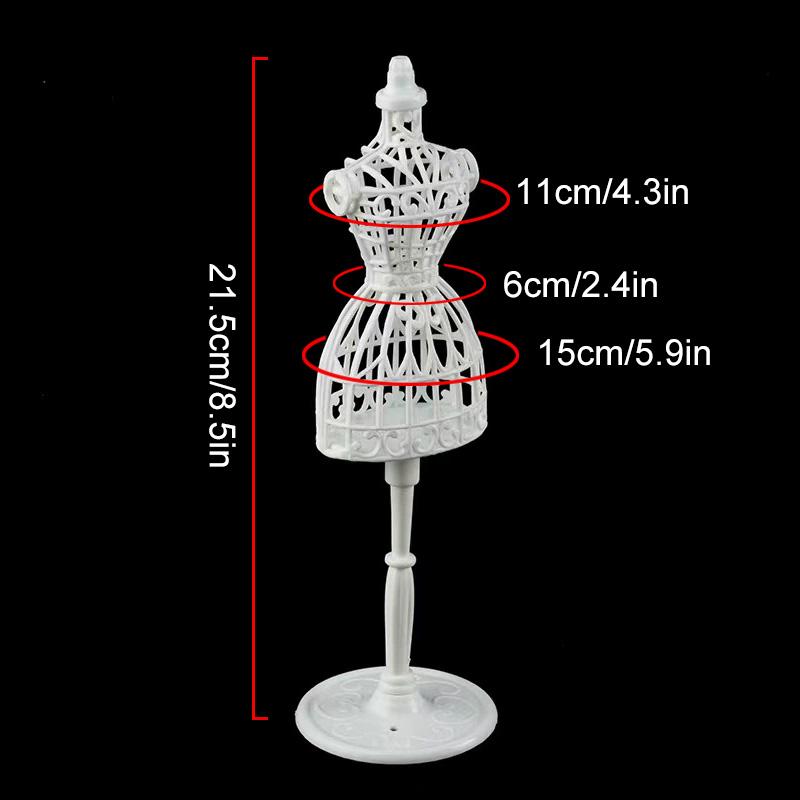 1/3/10 Stück Puppenkleidung Kleidung & Sammlerstücke Hohle Puppen Kleid Ständer DIY Präsentationsständer für Spielzeug Mannequin 1/6 Ständer Gestell