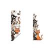 Home Art Cat Wall Stickers Cartoon Art Sticker Creative Wall Beautification Decoration  Indoor