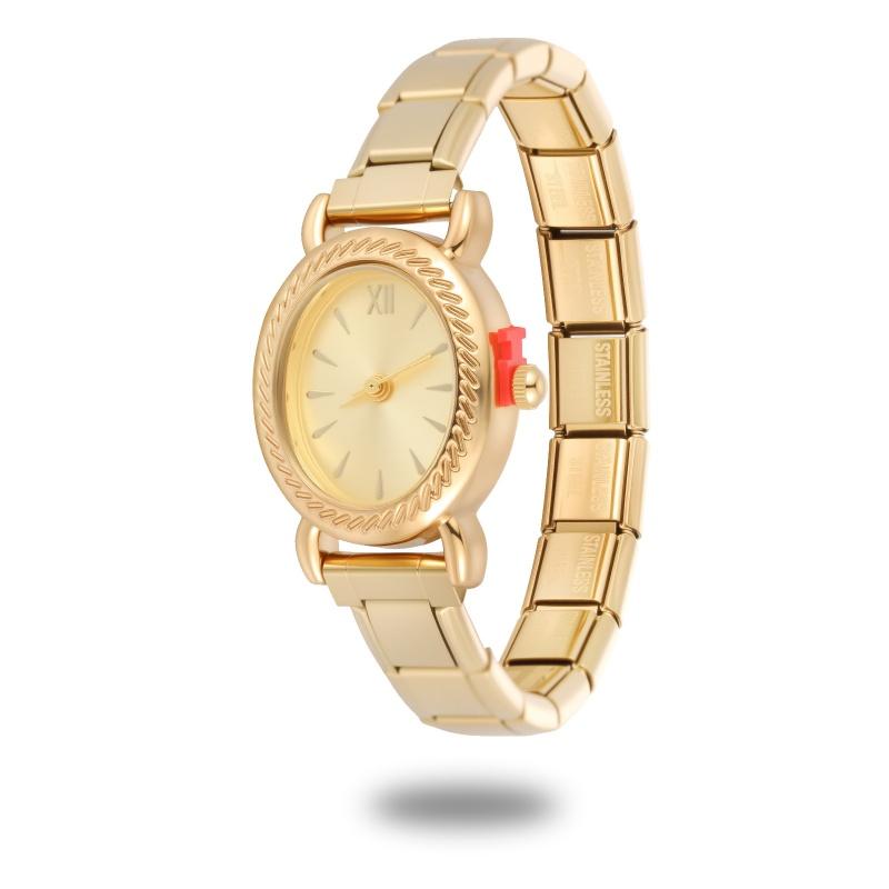 Vintage Luxury High Quality Women's Men's Stainless Steel Windmill Shaped Watch Bracelet For Friend Birthday DIY Jewelry Gifts